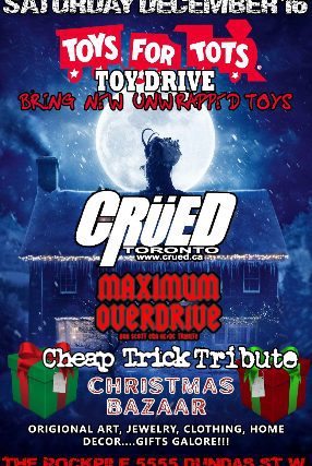 Crued / Motley Crue Tribute, Maximum Overdrive / Tribute To AC/DC, Cheap Trick / Tribute