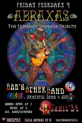 Abraxas / Tribute to Santana, Bobs Other Band - Tribute To The Greatful Dead, Janis '24
