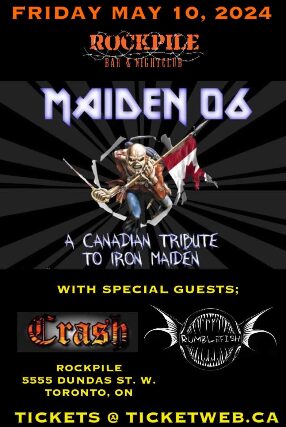 Maiden 06 / Tribute to Iron Maiden, Crash, Rumblefish