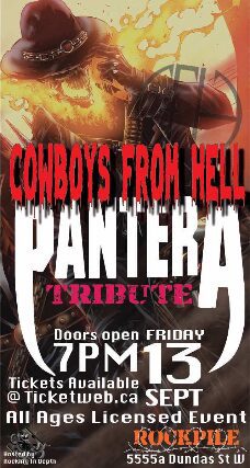 Cowboys From Hell - Pantera Tribute